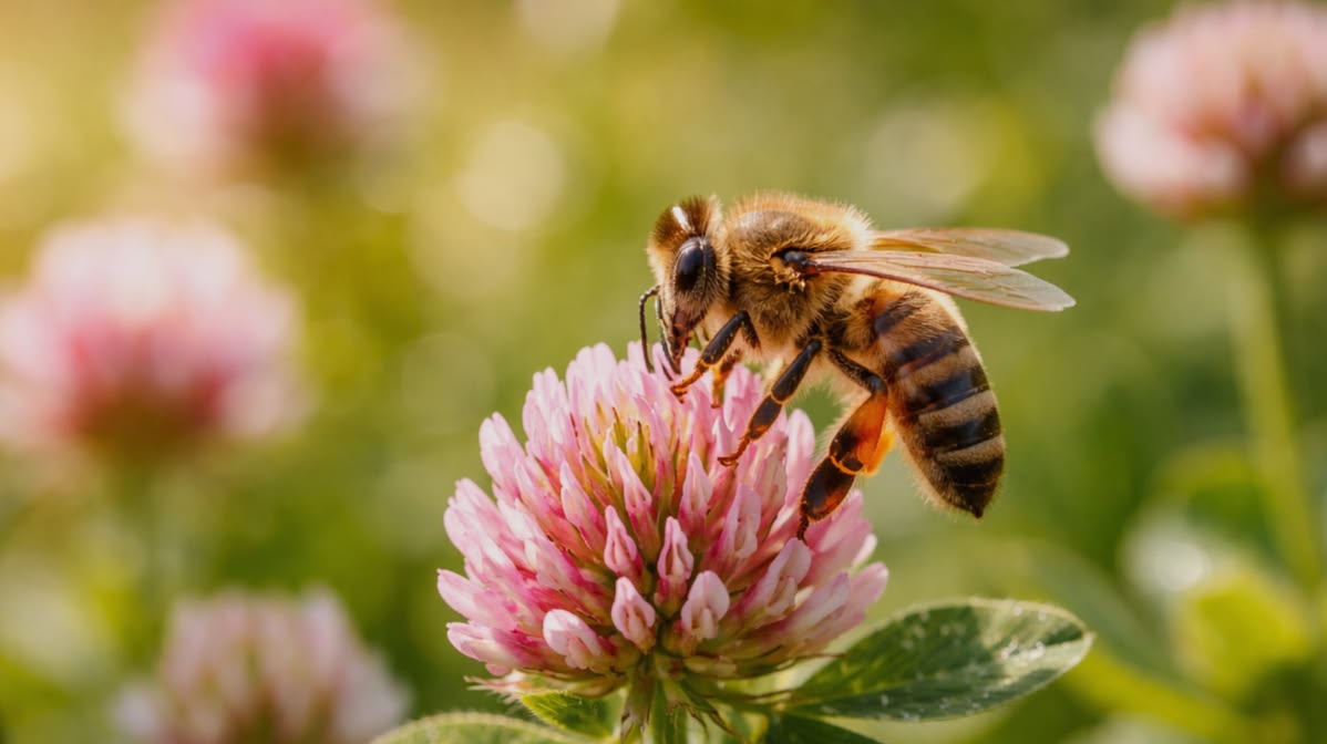 Abeilles butineuses